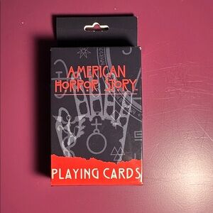 American Horror Story Playing Cards